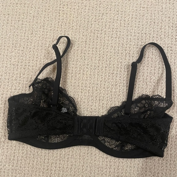 LES GIRLS LES BOYS Daisy Underwire Lace Bra sz 34D NWOT - Picture 5 of 6